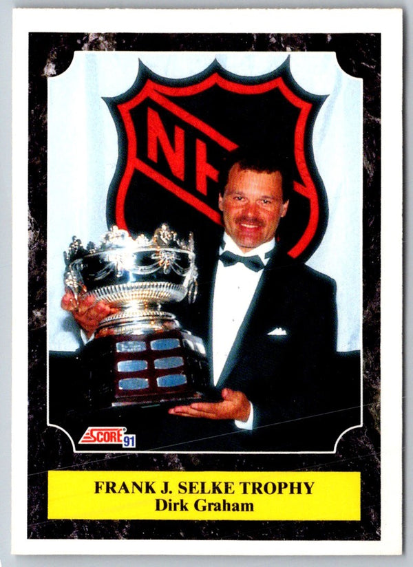 1991 Score American Dirk Graham (Frank J. Selke Trophy) #432