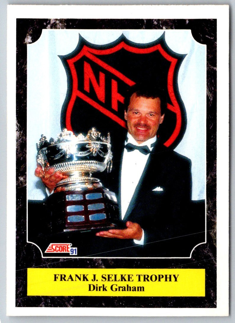 1991 Score American Dirk Graham (Frank J. Selke Trophy)