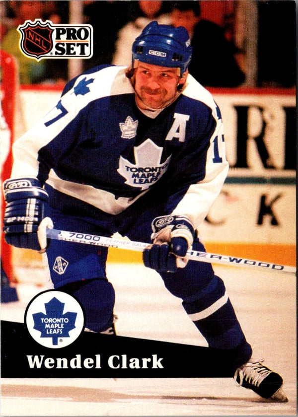 1991 Pro Set Wendel Clark #225