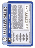 1990 Swell Baseball Greats Walt Dropo #57