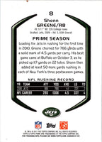 2011 Topps Prime Shonn Greene #8