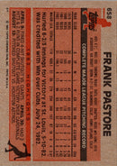 1983 Topps Frank Pastore