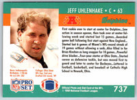 1992 Proset Jeff Uhlenhake #737