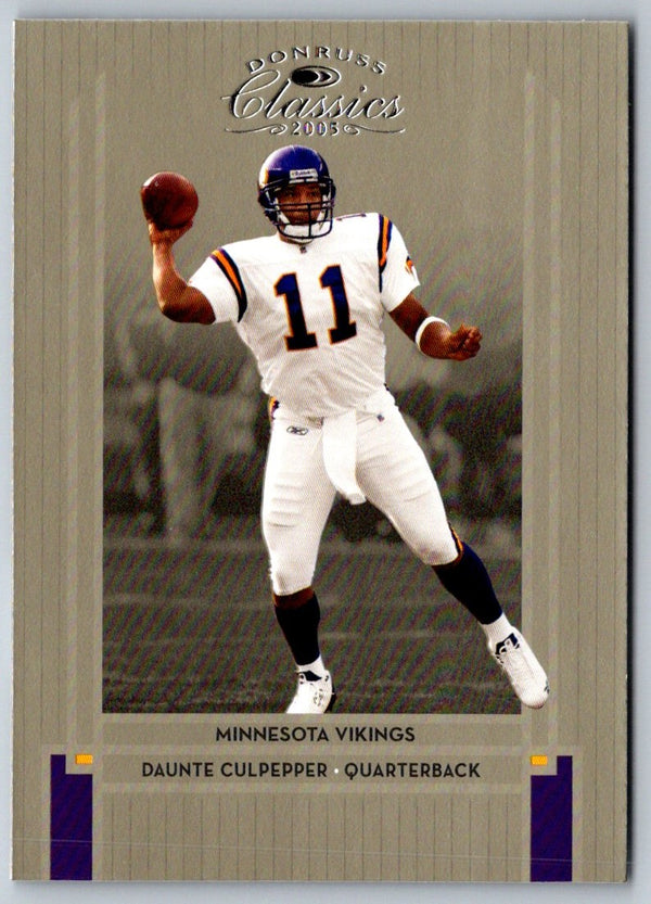 2005 Donruss Classics Daunte Culpepper #53