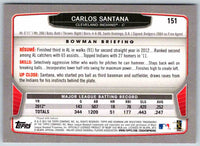 2014 Bowman Carlos Santana #151