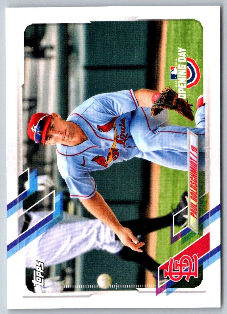 2021 Topps Opening Day Paul Goldschmidt