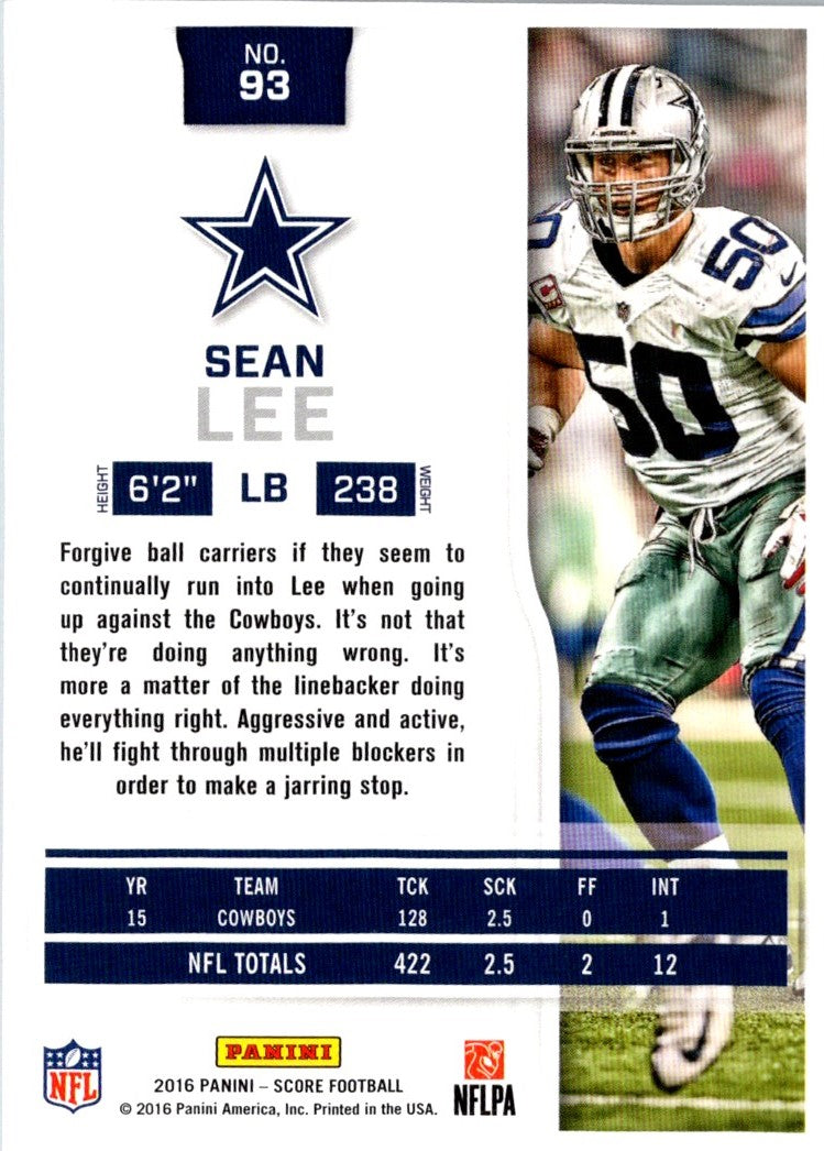 2016 Score Sean Lee