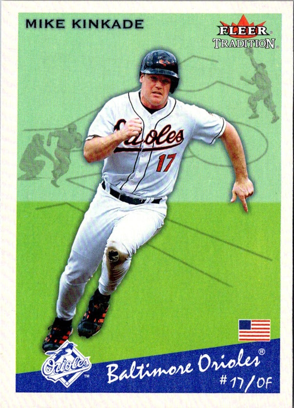 2002 Fleer Tradition Mike Kinkade #346