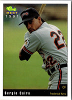 1991 Classic Best Frederick Keys Sergio Cairo #24