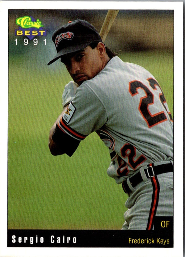 1991 Classic Best Frederick Keys Sergio Cairo #24