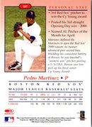 2001 Donruss Signature Pedro Martinez