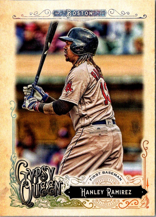 2017 Topps Gypsy Queen Hanley Ramirez #158