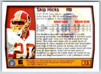 1999 Topps Skip Hicks #13