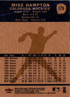 2002 Fleer Tradition Mike Hampton #179