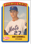 1990 Swell Baseball Greats Don Cardwell