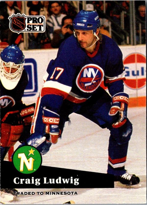 1991 Pro Set Craig Ludwig #155