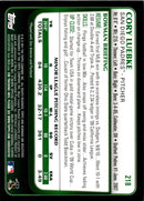 2011 Bowman Cory Luebke