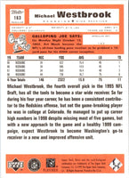 1999 Upper Deck Retro Michael Westbrook #163
