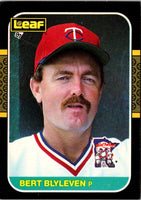 1987 Leaf Bert Blyleven #100