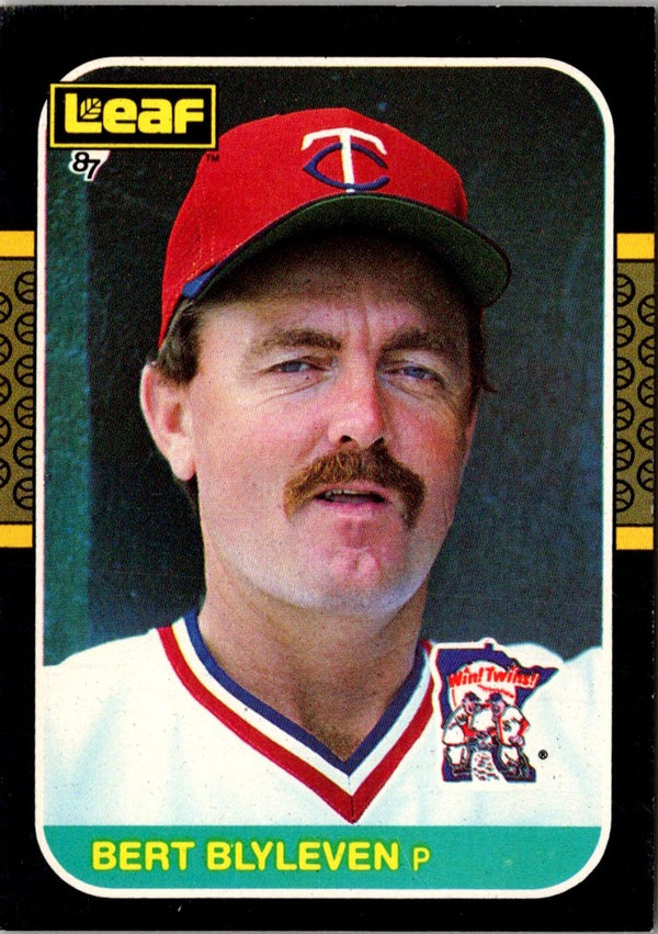 1987 Leaf Bert Blyleven #100