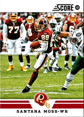 2012 Score Santana Moss #122