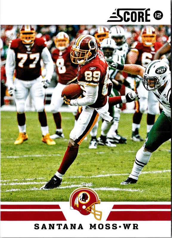 2012 Score Santana Moss #122