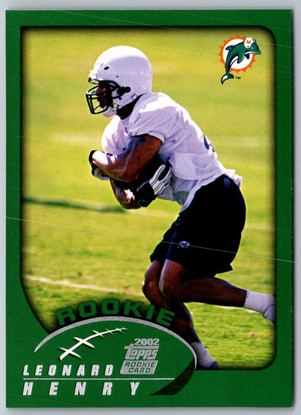 2002 Topps Leonard Henry #358 Rookie