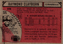 1980 Topps Raymond Clayborn
