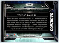 2015 Topps Dez Bryant #336