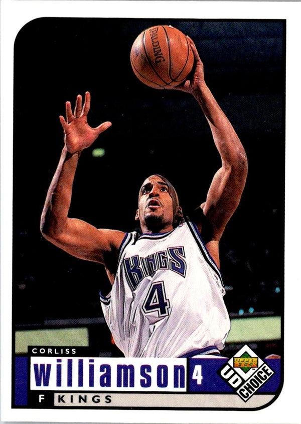 1998 UD Choice Corliss Williamson #121