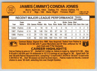 1989 Donruss Jimmy Jones #247