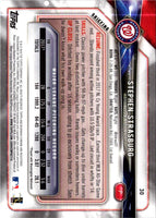 2018 Bowman Stephen Strasburg #30