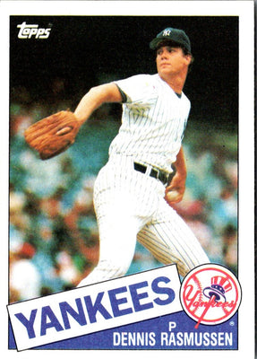 1985 Topps Dennis Rasmussen #691