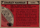 1980 Topps Charley Hannah