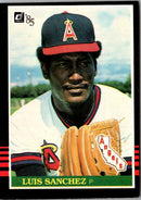 1985 Donruss Luis Sanchez