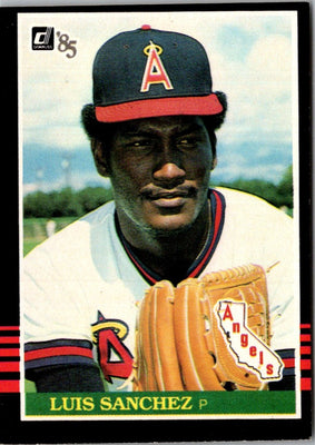 1985 Donruss Luis Sanchez #352