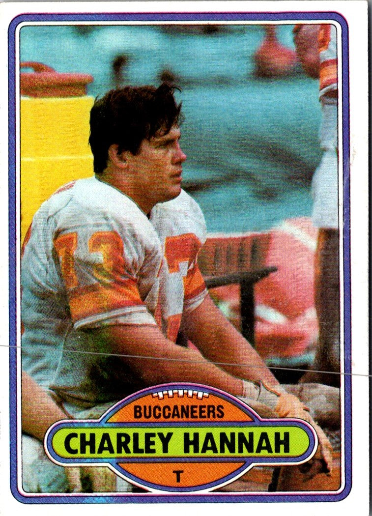 1980 Topps Charley Hannah