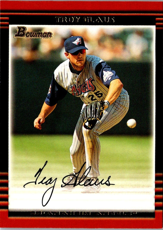 2002 Bowman Troy Glaus #58