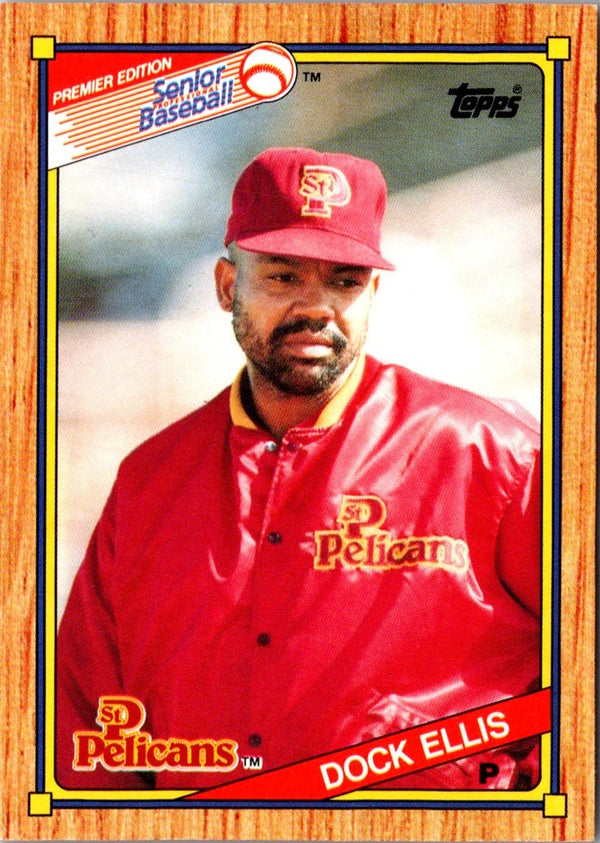 1989 Topps Senior League Dock Ellis #116