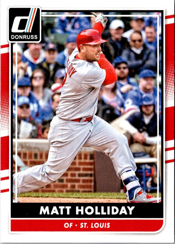 2016 Donruss Matt Holliday #144