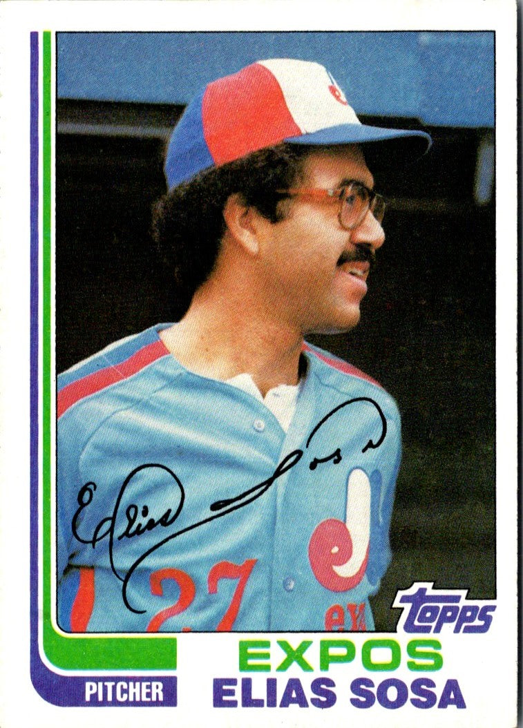 1982 Topps Elias Sosa