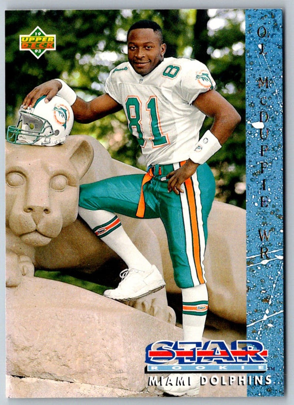 1993 Upper Deck O.J. McDuffie #16 Rookie