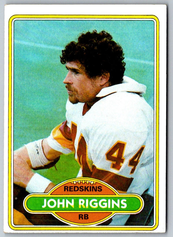 1980 Topps John Riggins #390