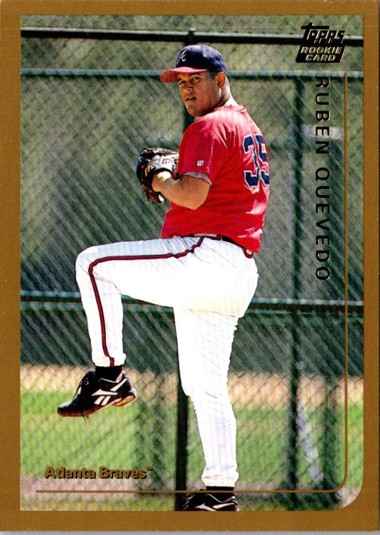 1999 Topps Traded & Rookies Ruben Quevedo