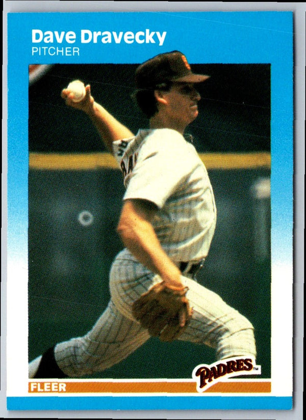 1987 Fleer Dave Dravecky #412