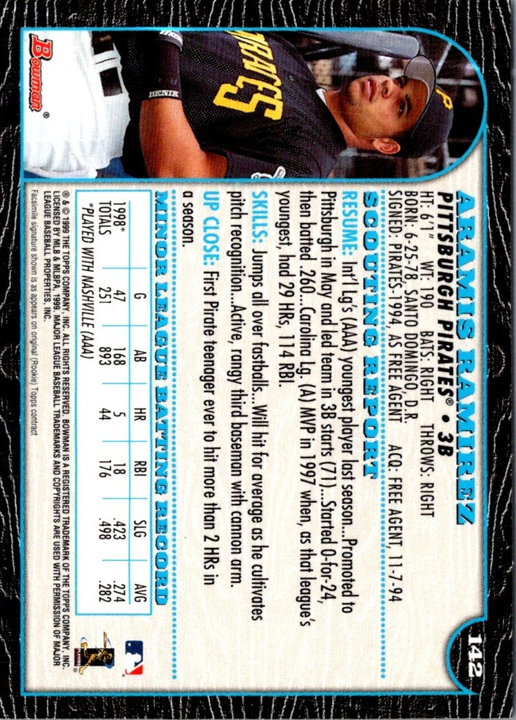 1999 Bowman Aramis Ramirez