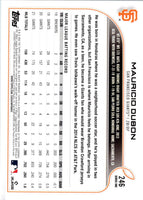 2022 Topps Mauricio Dubon #246