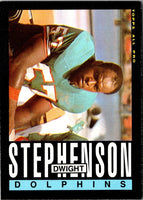 1985 Topps Dwight Stephenson #318
