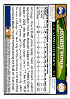 2008 Topps Joakim Soria #489