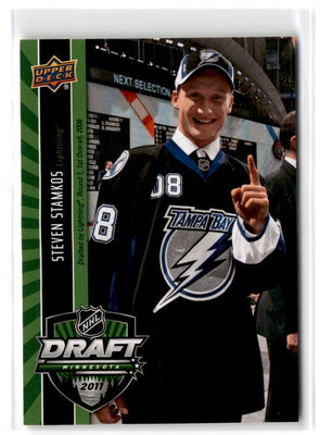 2007 In The Game Ultimate Memorabilia Future Star Autos Steven Stamkos #13